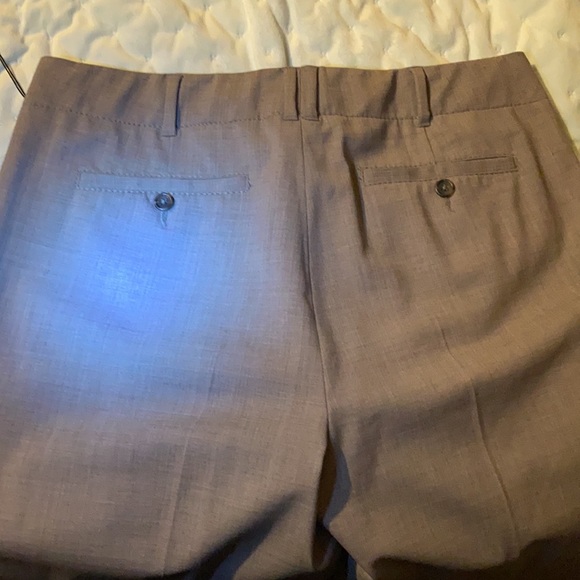 2pair trousers, one gray and one blk pin stripe - Picture 6 of 11